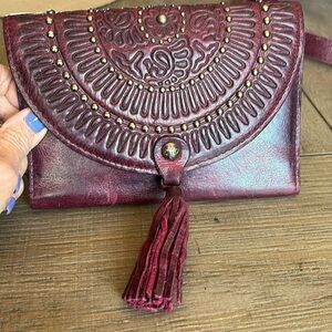 Patricia Nash Colli Plum Wallet